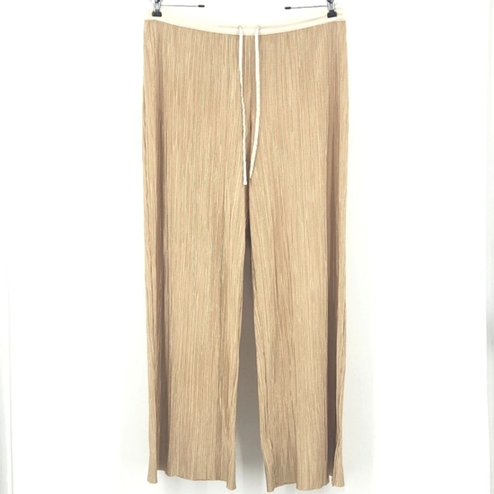 Victoria's Secret Pajamas Pants Womens Large Wide Leg Pleated Glam Model Fairy